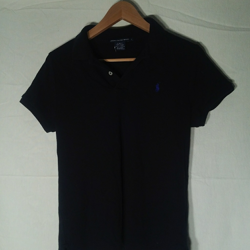 Black Polo Tee